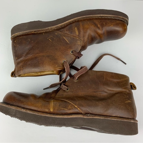 Samuel Hubbard Chukka Boot-Up Saddle Tan Leather Laced Boots 10M main image 7